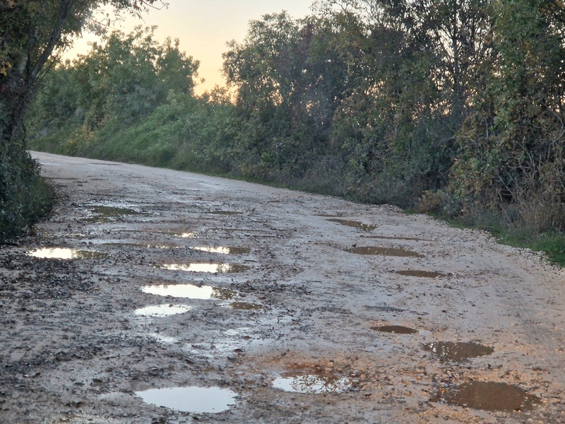 Pritužba na stanje ceste u Španidigi