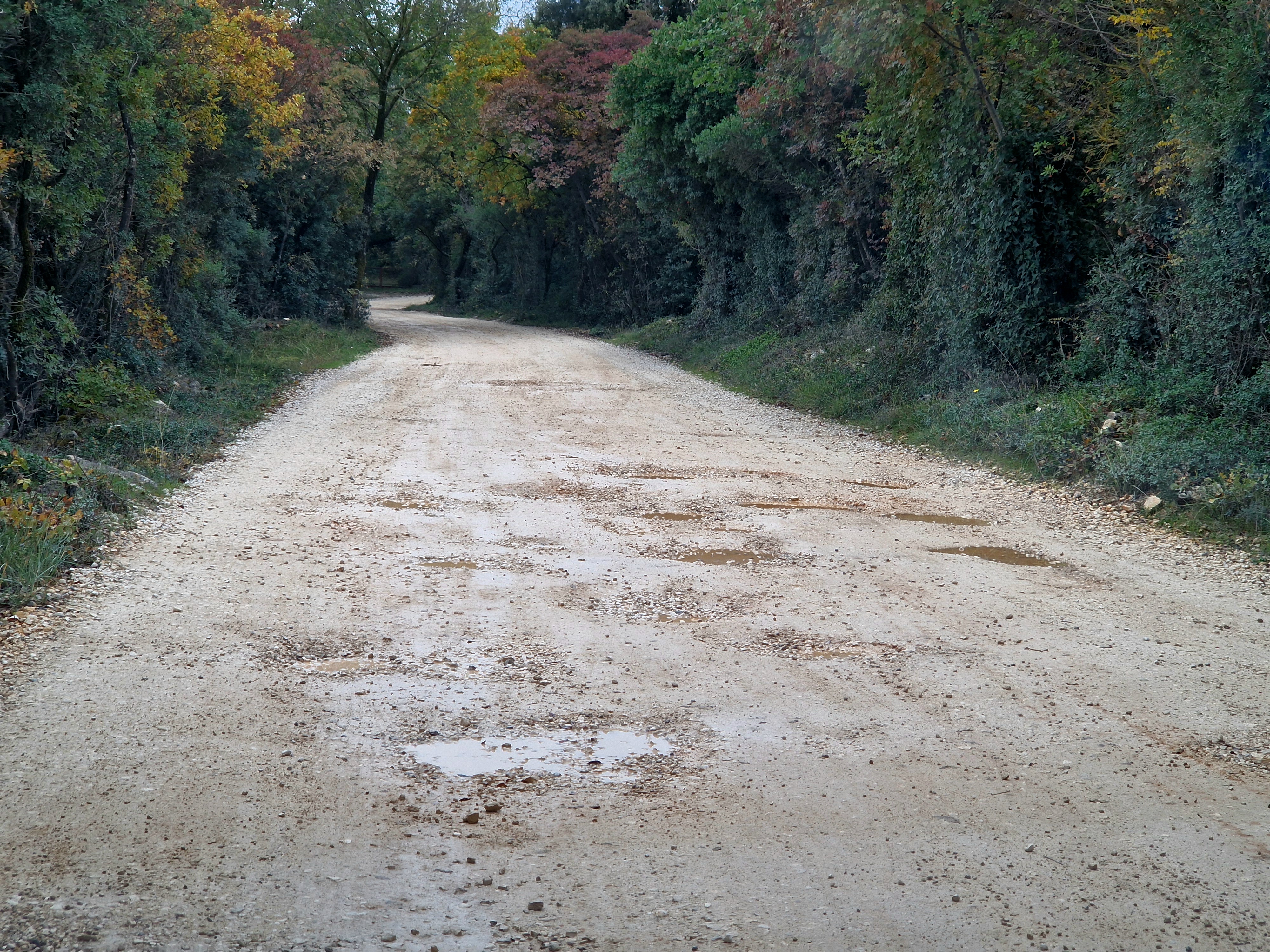 Pritužba na stanje ceste u Španidigi